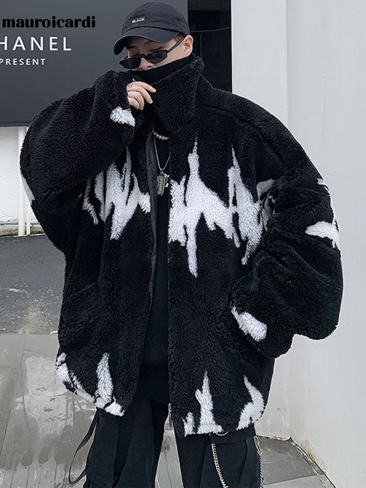 Winter Clothing Clearance - Mauroicardi Winter Oversized Thickened Warm Fluffy
