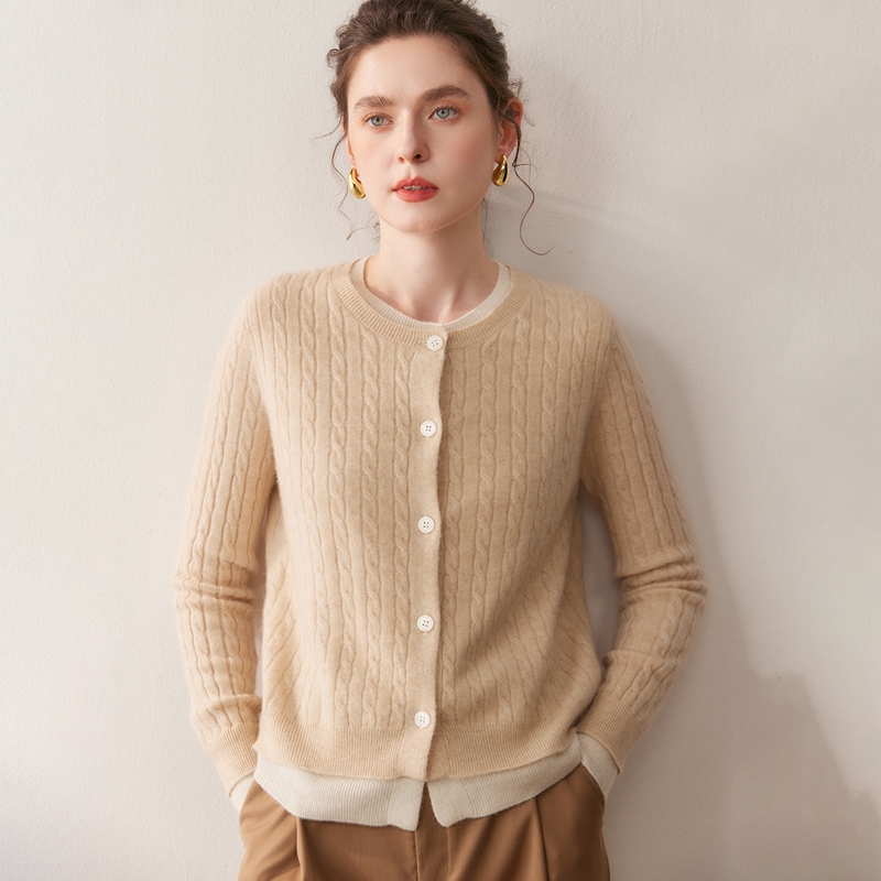 Women Cashmere Sweater Cardiga - Winter Clothing Essential recension och pris