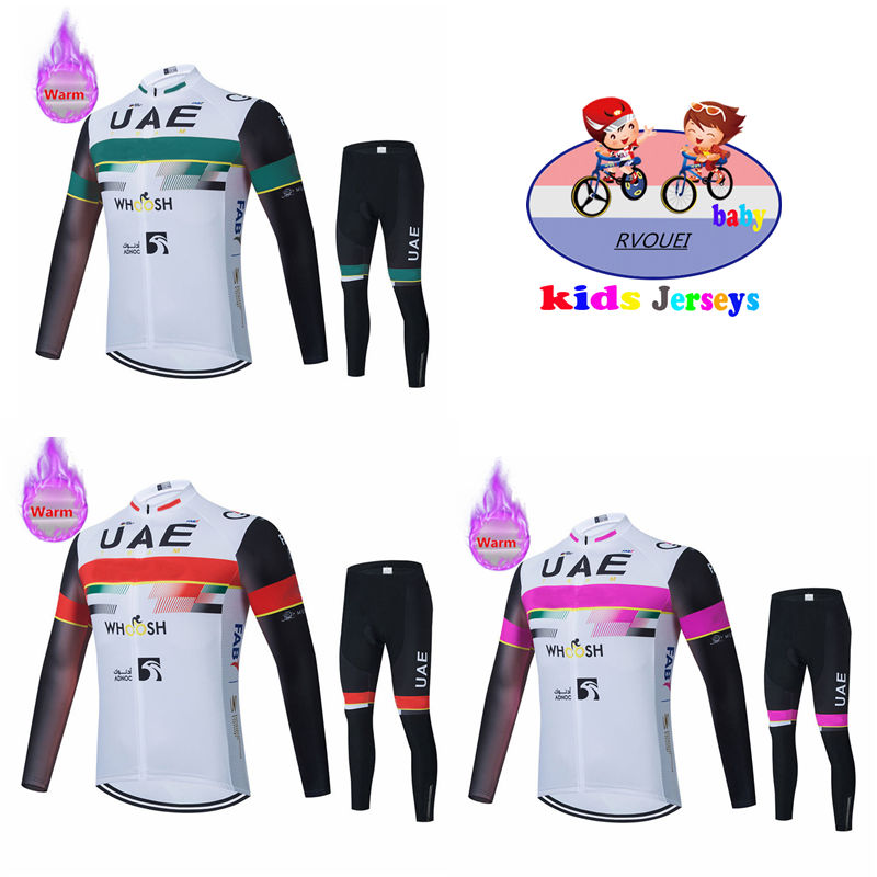 UAE Boy Long Sleeve Cycling Je - Winter Clothing Kids Sale recension och pris