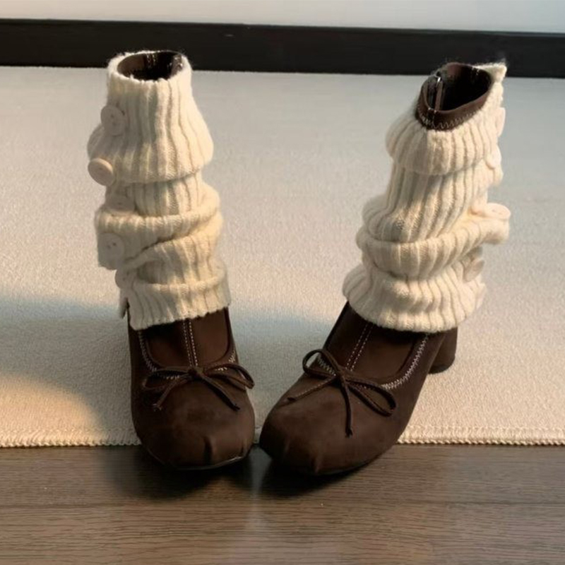 Bow High Heels Women Boots New - Winter Clothing Women'S recension och pris