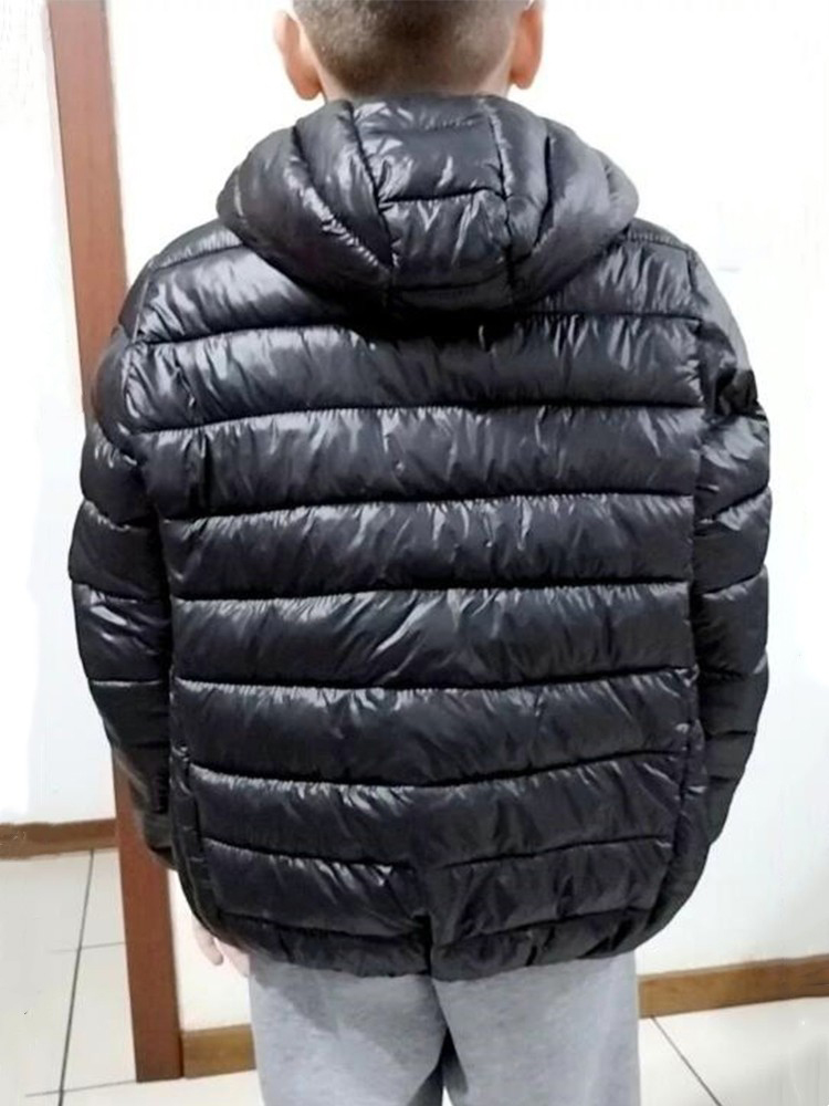 Hooded Lightweight Down Jacket - Winter Clothing Kids recension och pris