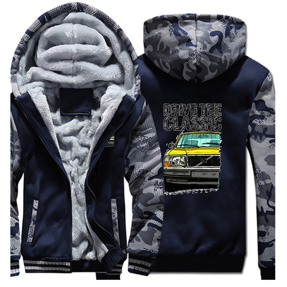 Fleece Warm Thicken Hoodies Dr - Winter Clothing Drive recension och pris