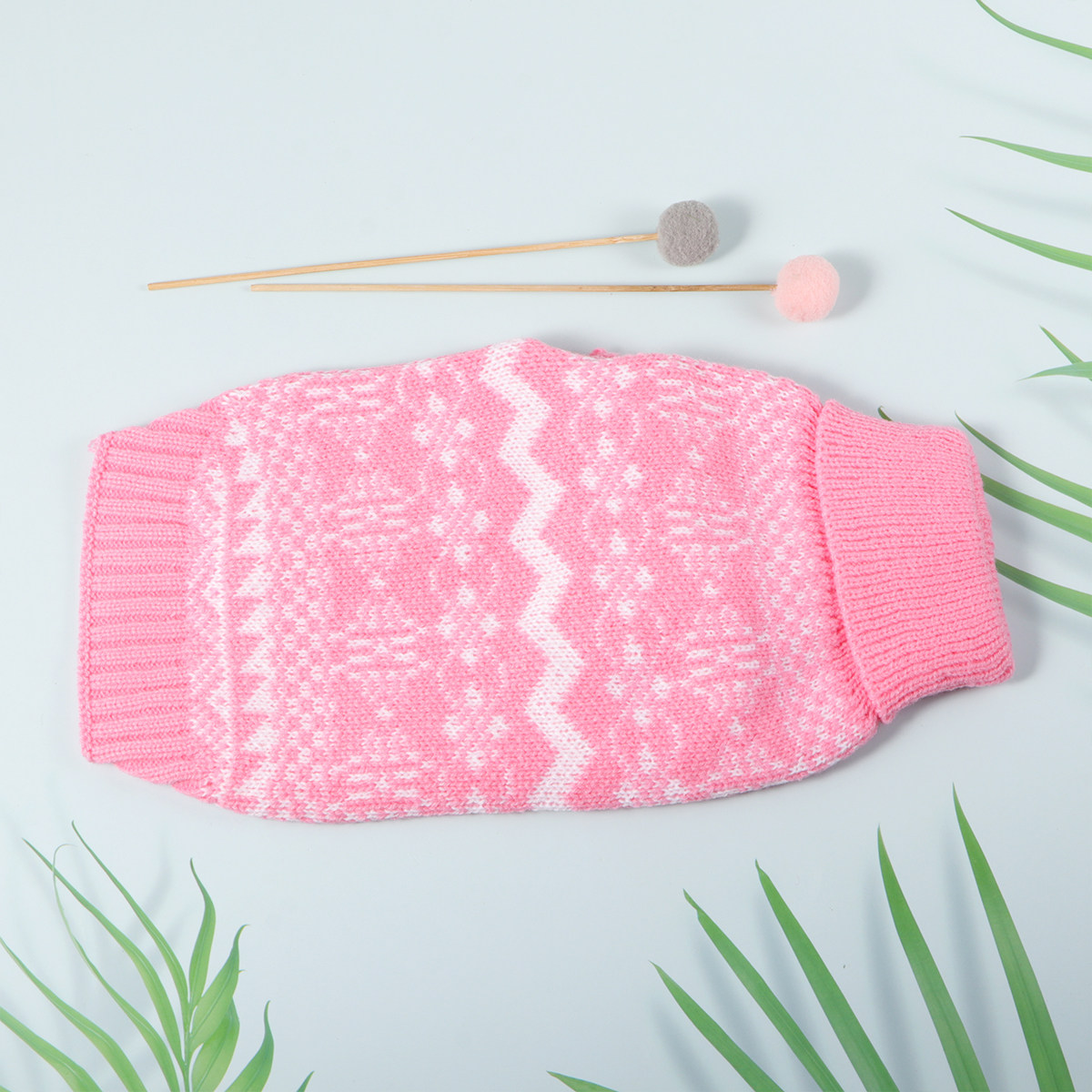 Pet Dog Sweater Knitted Warm H - Winter Clothing Gift Ideas recension och pris