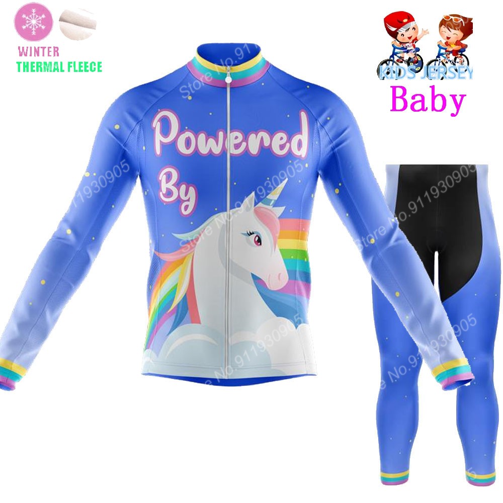 2022 Kids Unicorn Cycling Jers - Winter Clothing Kids Sale recension och pris