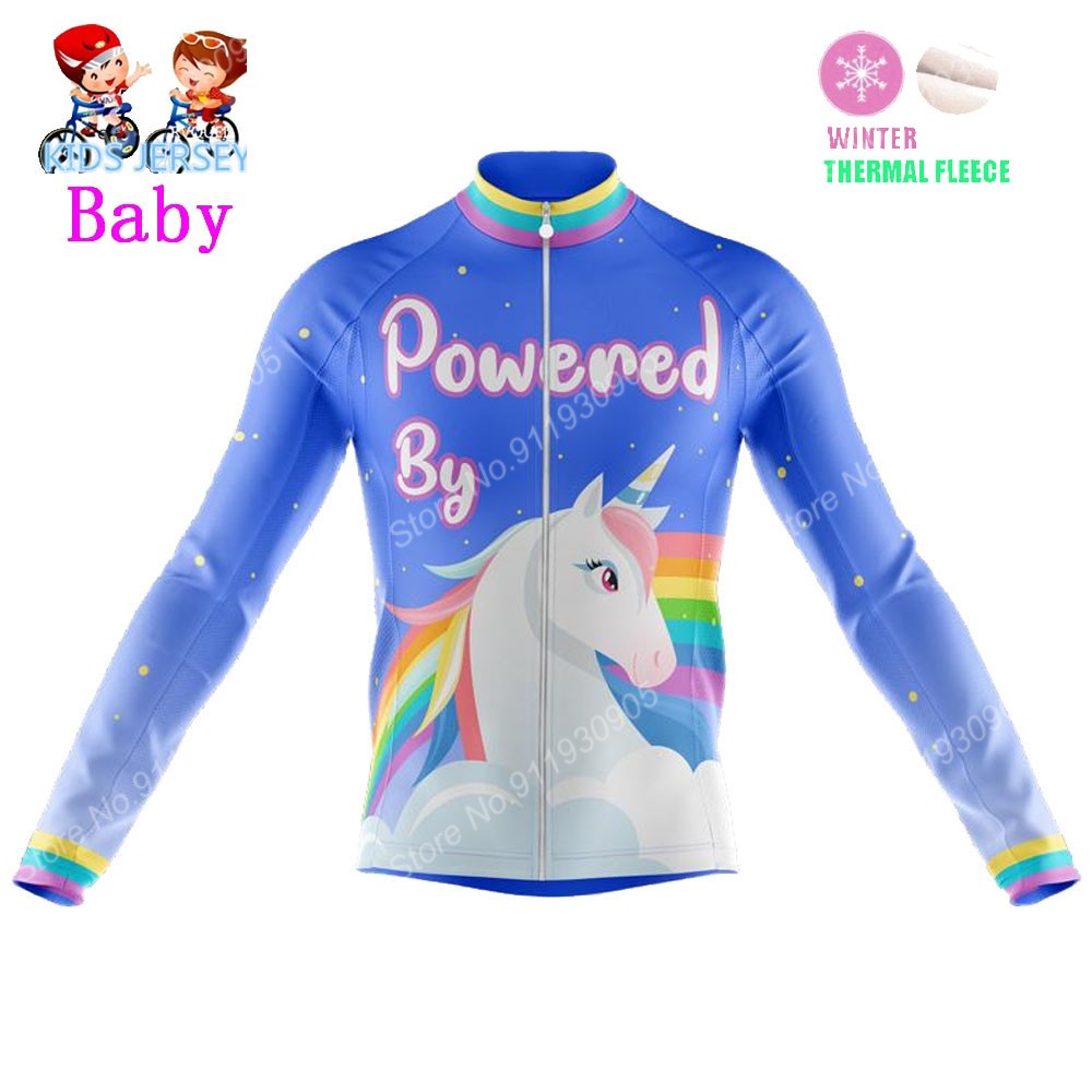 2022 Kids Unicorn Cycling Jers - Winter Clothing Kids Sale recension och pris