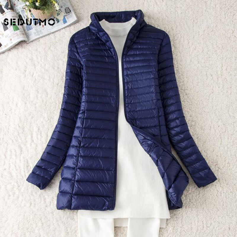 SEDUTMO Winter Long Women Down - Puffer Jacket Women Down recension och pris
