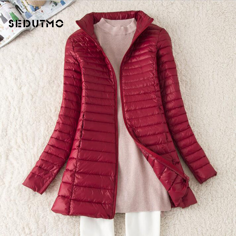 SEDUTMO Winter Long Women Down - Puffer Jacket Women Down recension och pris