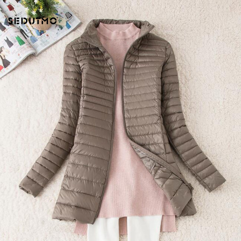SEDUTMO Winter Long Women Down - Puffer Jacket Women Down recension och pris