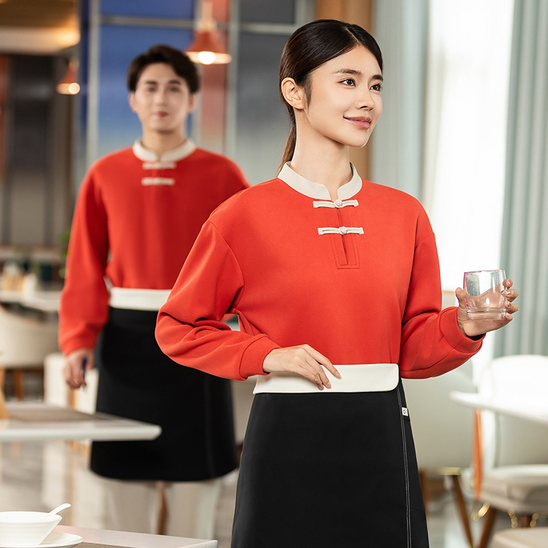 Chinese-style waiter sweatshir - Winter Clothing Companies recension och pris