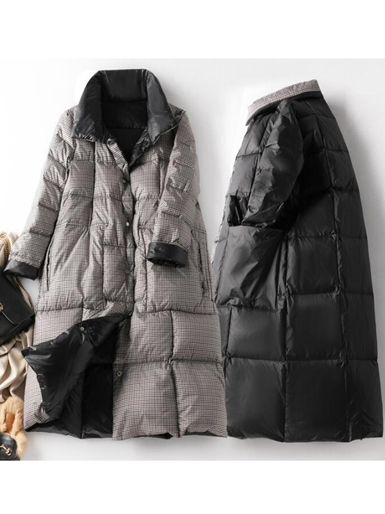 SEDUTMO Winter Long Down Jacke - Puffer Jacket Women Down recension och pris