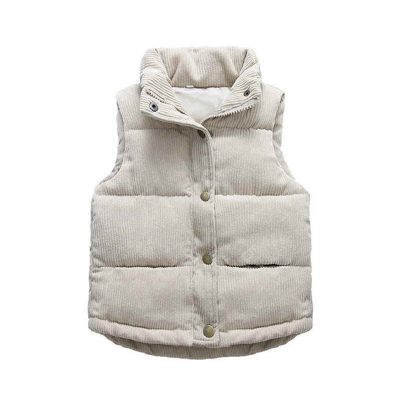 Kids Boys Girls Corduroy Vests - Winter Clothing Kids recension och pris