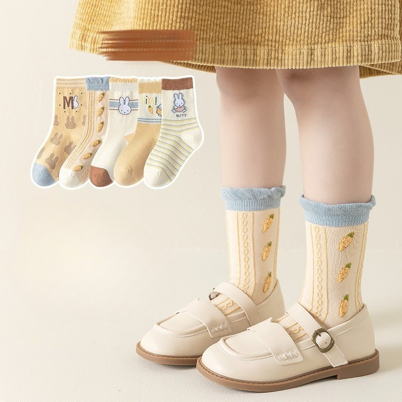 Kawaii Miffy Kids Socks Girls  - Winter Clothing Kids recension och pris