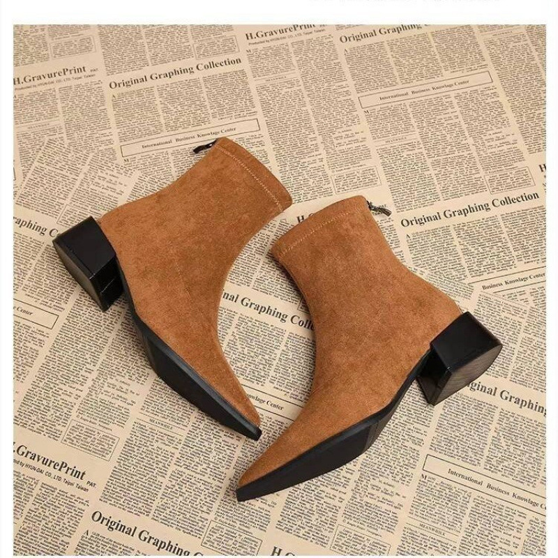 New Low Heel Women Mordern Ank - Winter Clothing Women'S recension och pris