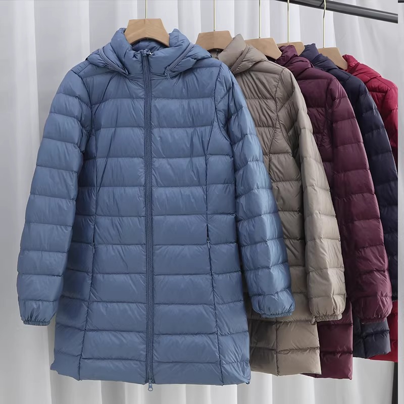 Light Down Coat Lightweight Pu - Puffer Jacket Women Down recension och pris