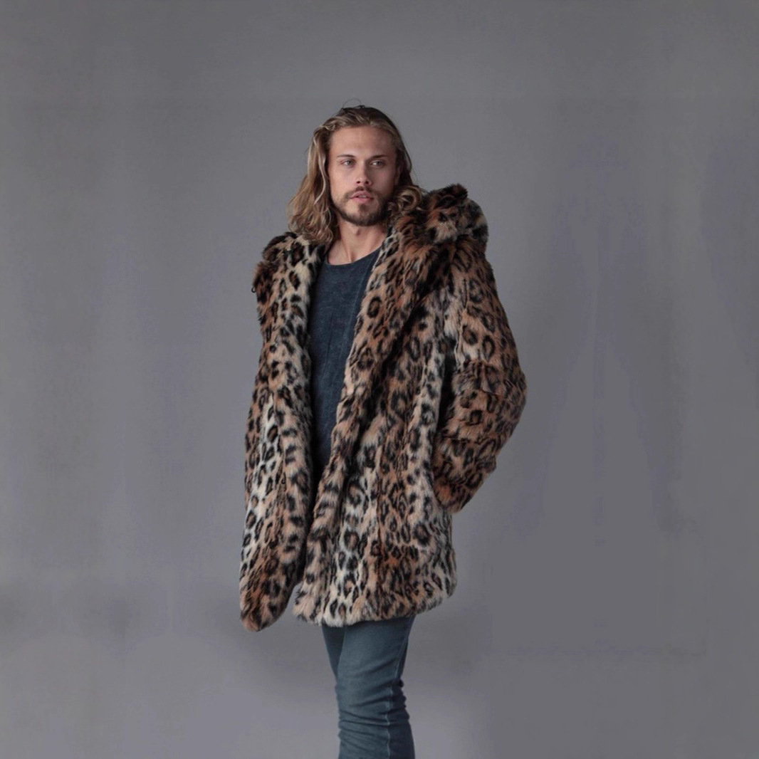 Men Faux Fur Jacket Winter Coa - Winter Clothing Clearance recension och pris