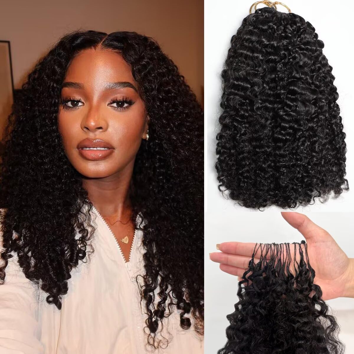 Feather Crochet Human Hair 30  - Winter Clothing Bundle recension och pris