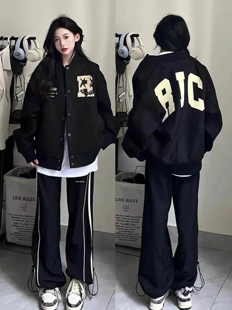 Women 2025 Autumn Black Retro  - Winter Clothing Trends 2025 Women'S recension och pris