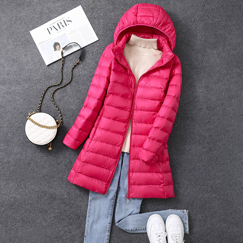 Women's X-long Office Lady Hat - Puffer Jacket Women Down recension och pris
