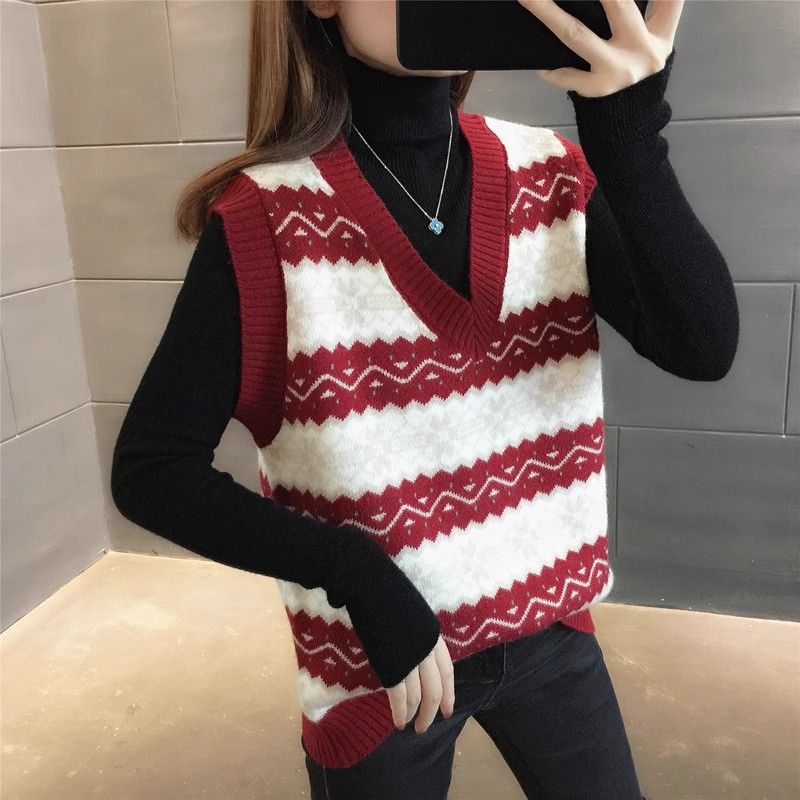Women's Knitted Vest Pullover  - Winter Clothing Trends 2025 Women'S recension och pris