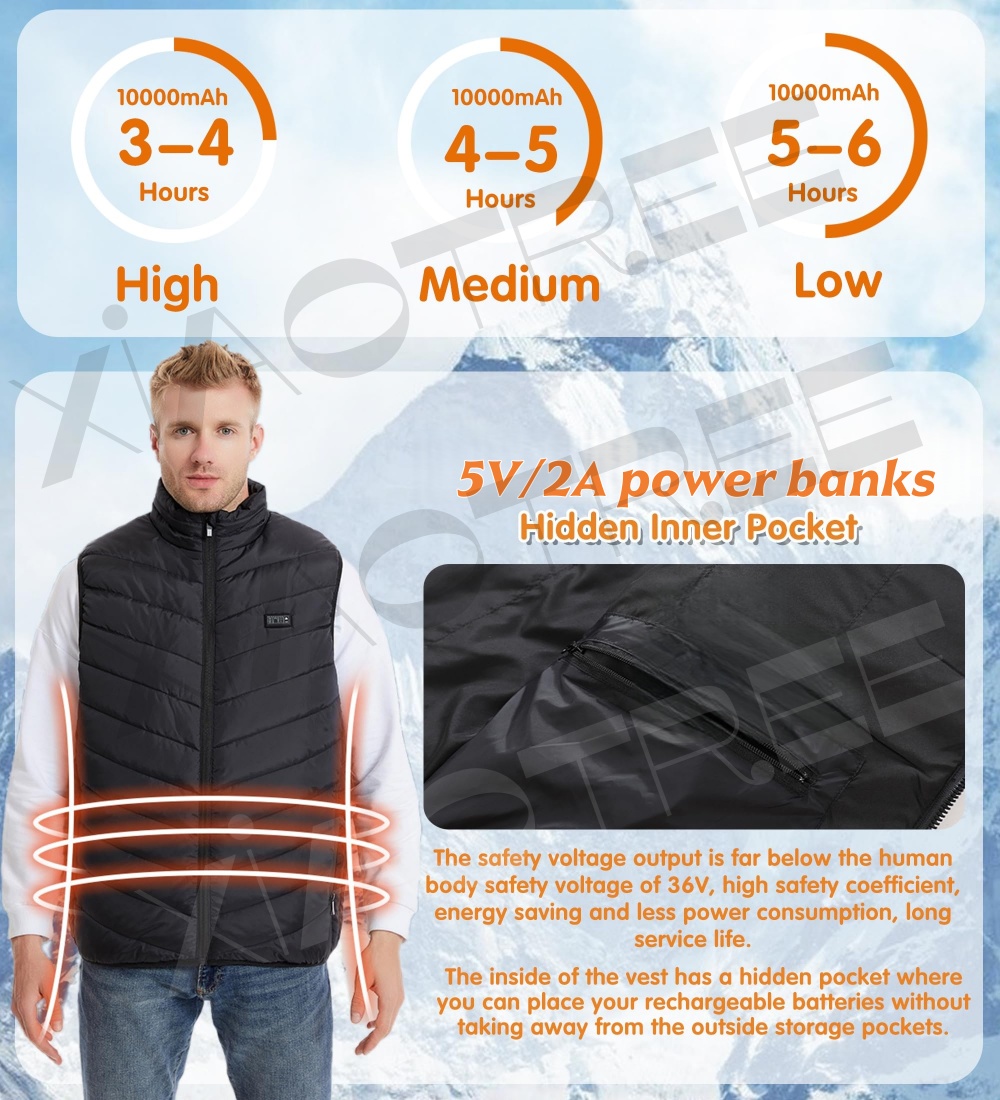 28/9 Areas Heated Vest Men Jac - Winter Clothing Clearance recension och pris