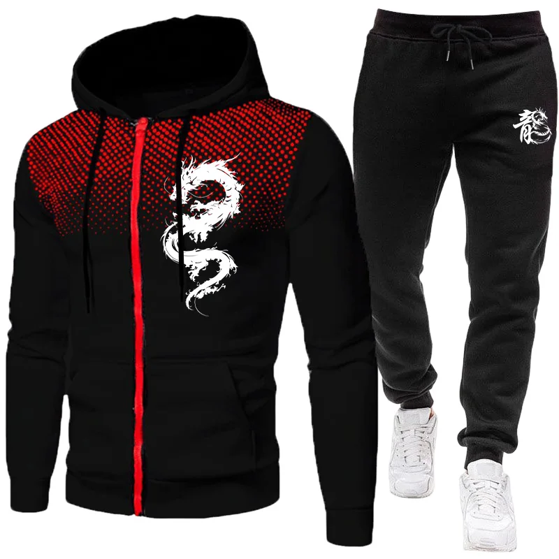 Men's Paris Dragon Pattern Fas - Winter Clothing Clearance recension och pris