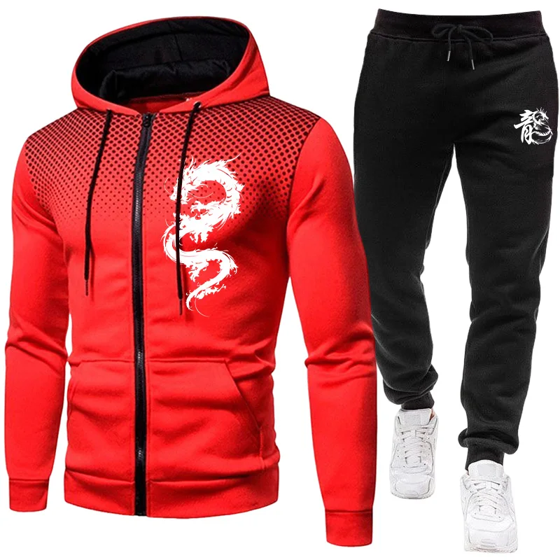 Men's Paris Dragon Pattern Fas - Winter Clothing Clearance recension och pris