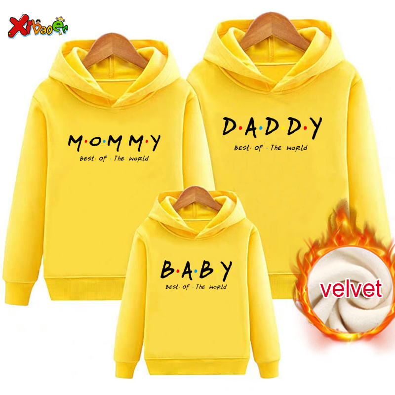 Family Outfit Matching Hoodie  - Winter Clothing Kids recension och pris