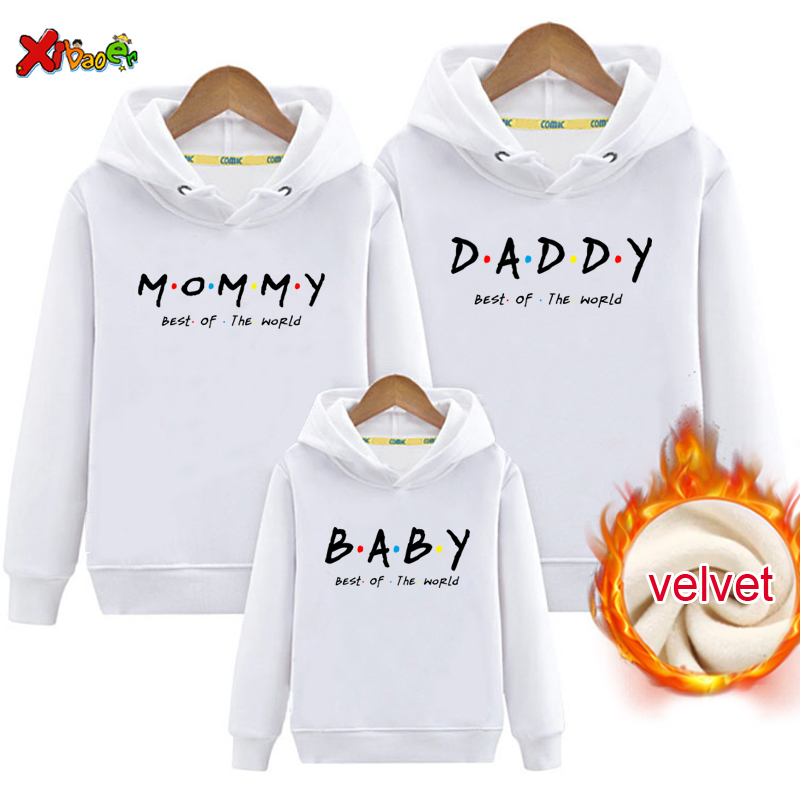 Family Outfit Matching Hoodie  - Winter Clothing Kids recension och pris