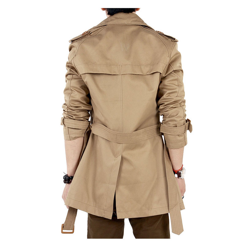 Autumn Spring Trench Coat Men  - Winter Clothing Europe recension och pris