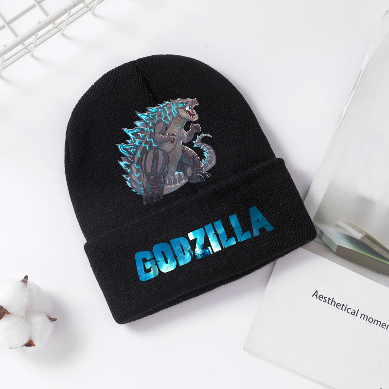 Godzilla Knitted Hat Winter Sp - Winter Clothing Kids recension och pris