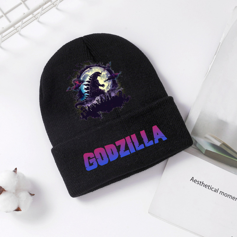 Godzilla Knitted Hat Winter Sp - Winter Clothing Kids recension och pris