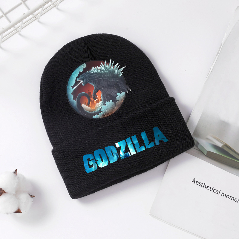 Godzilla Knitted Hat Winter Sp - Winter Clothing Kids recension och pris
